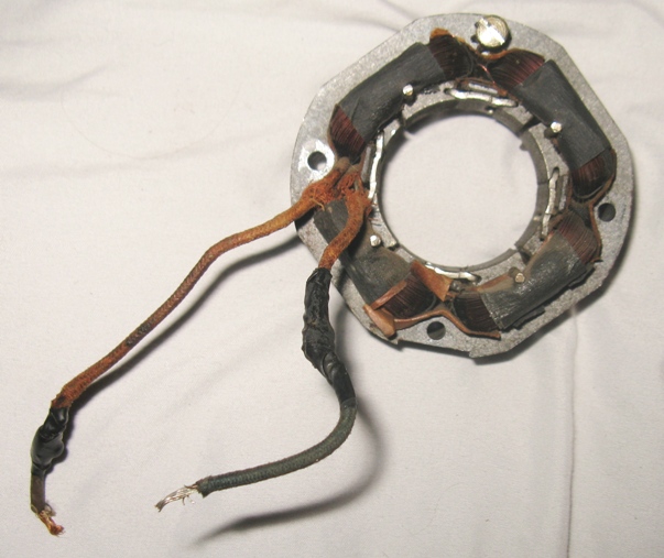 Original Stator Back View